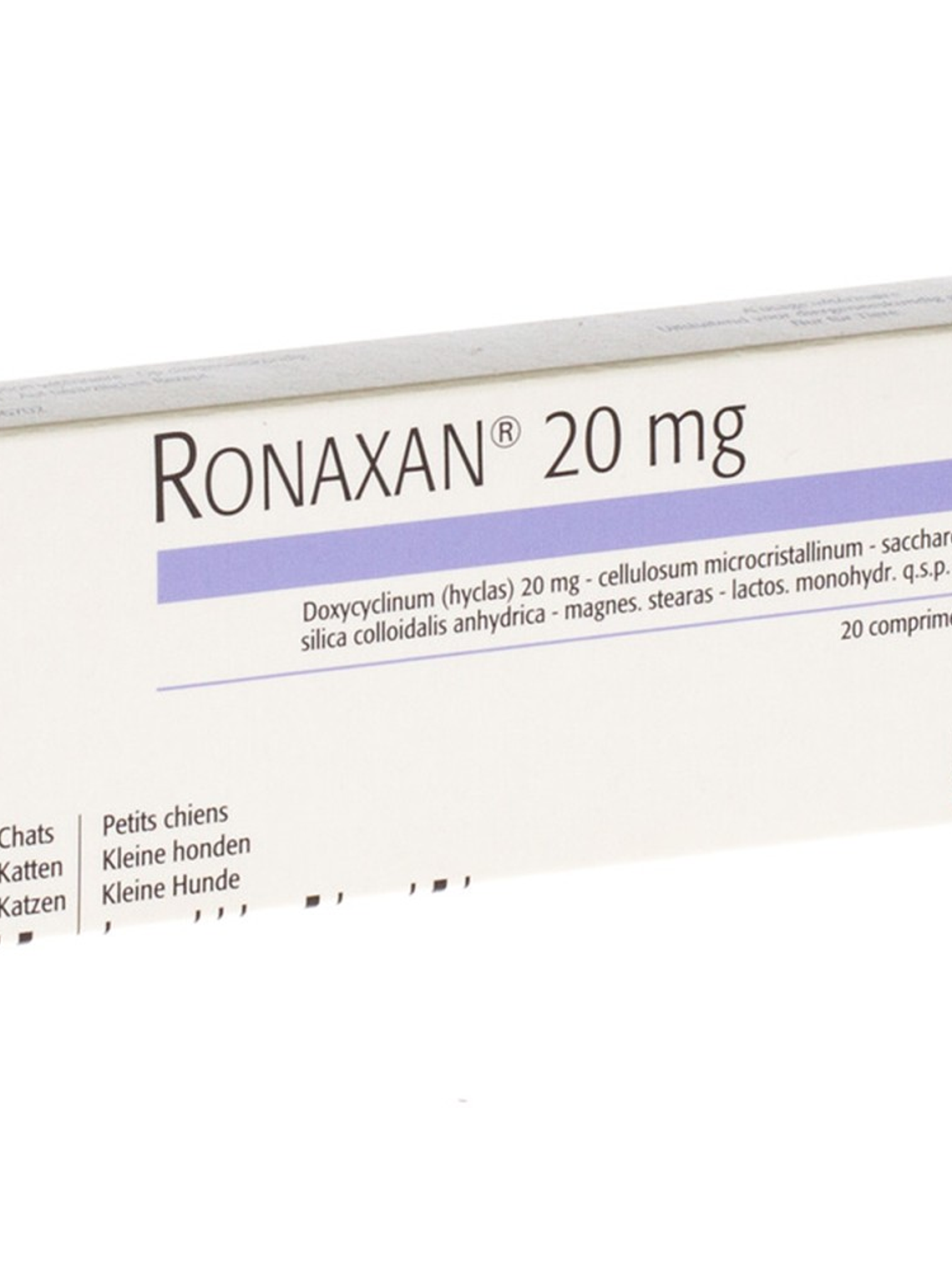 RONAXAN 20mg 20 comprimidos orales  1