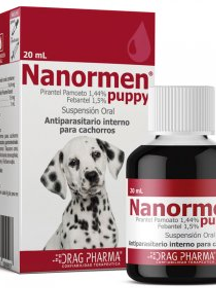 NANORMEN PUPPY 20ml para perro  2