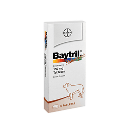 BAYTRIL 150mg tabletas saborizadas 