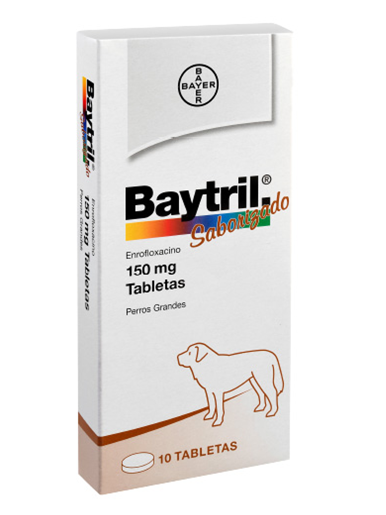 BAYTRIL 150mg tabletas saborizadas  1