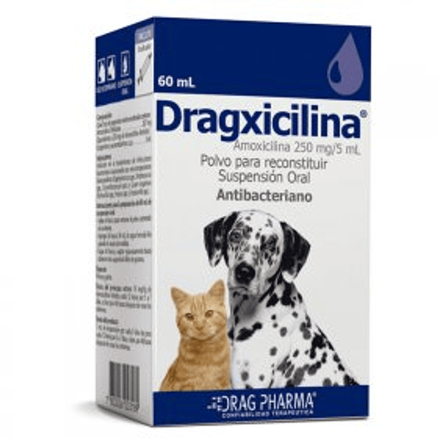 DRAGXICILINA 60ml para perro y gato 