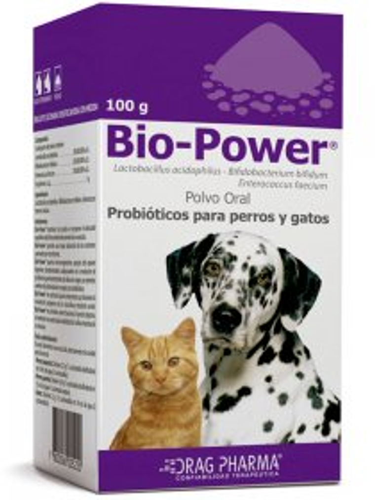 BIO-POWER 100g para perro y gato  1