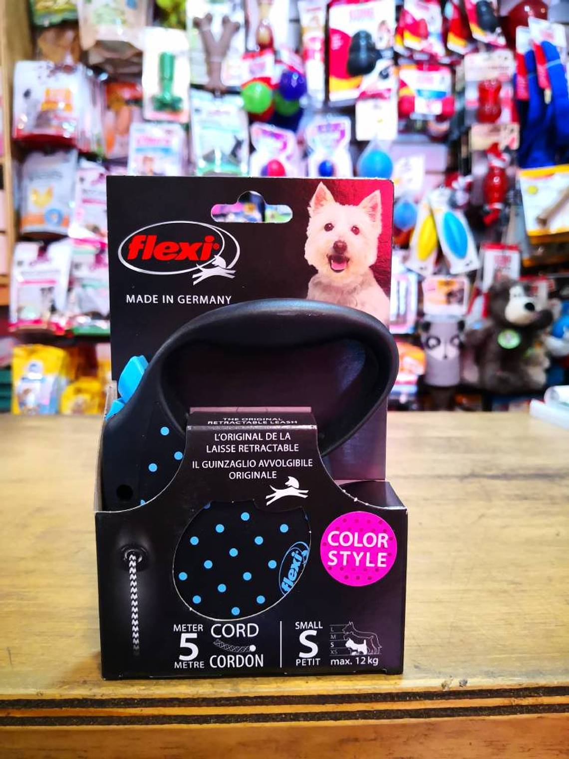 CORREA RETRÁCTIL FLEXI TALLA S PERROS DE 12kg  3