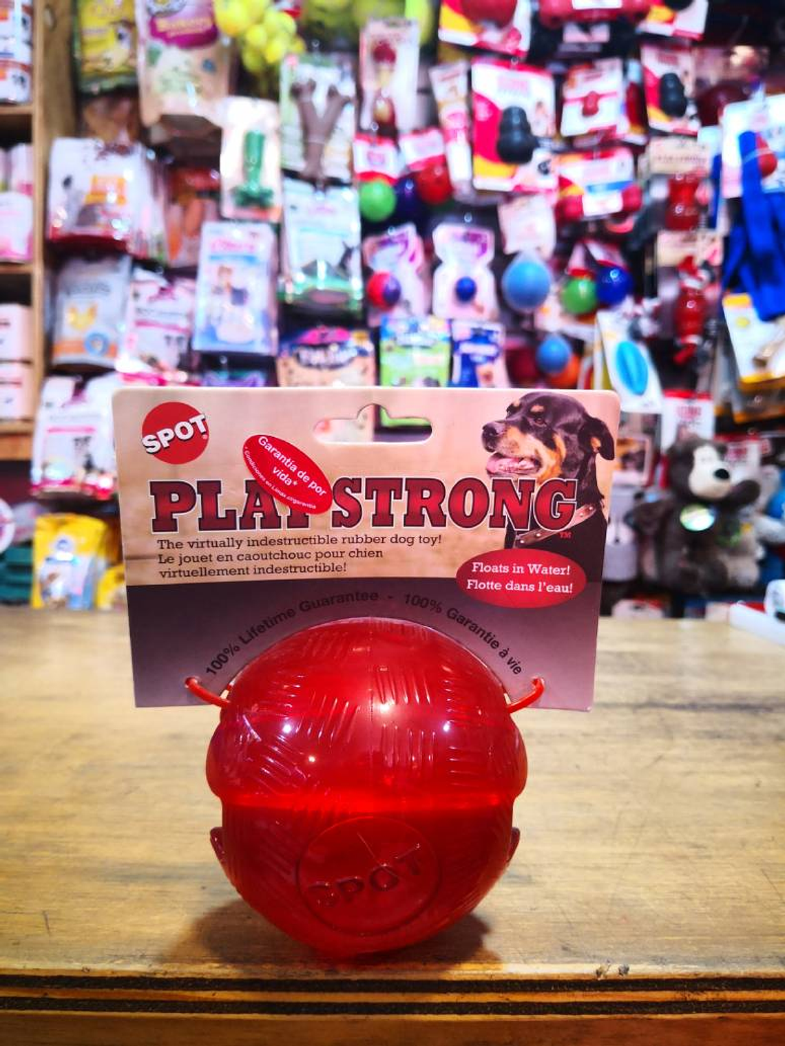 Pelota de Caucho 3,75 pulgadas. 1