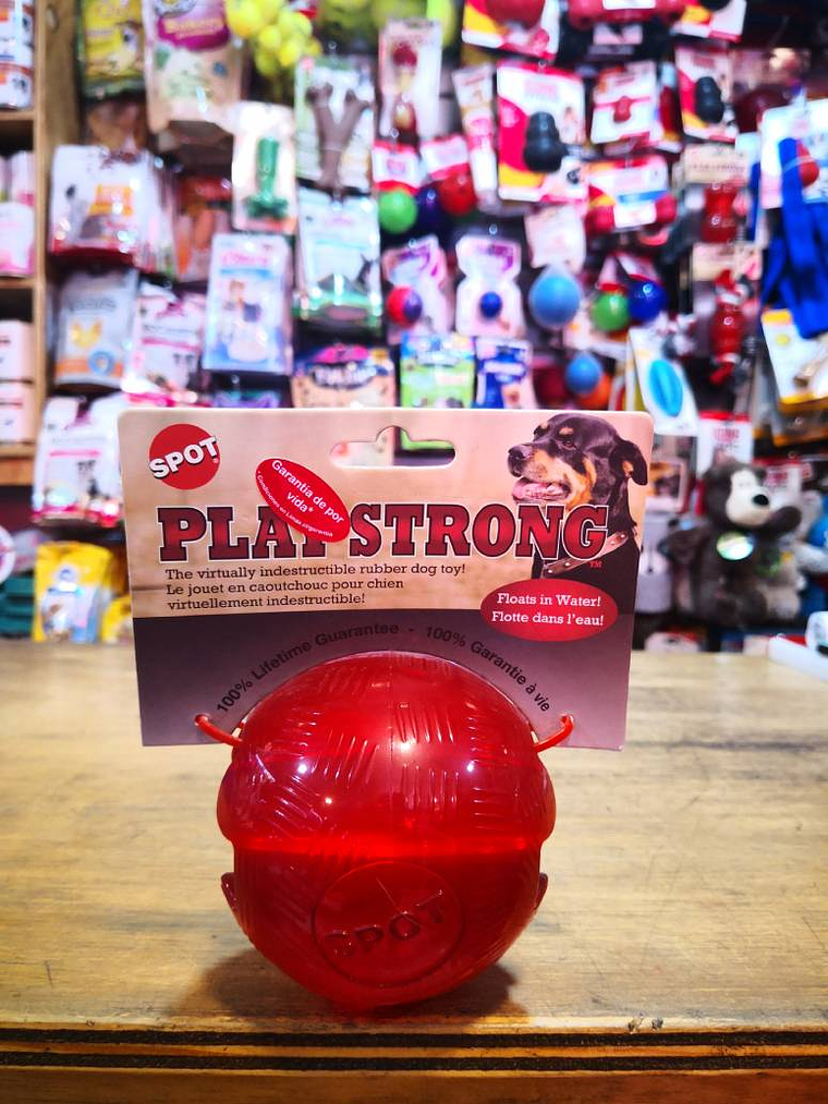 Pelota de Caucho 3,75 pulgadas. 1