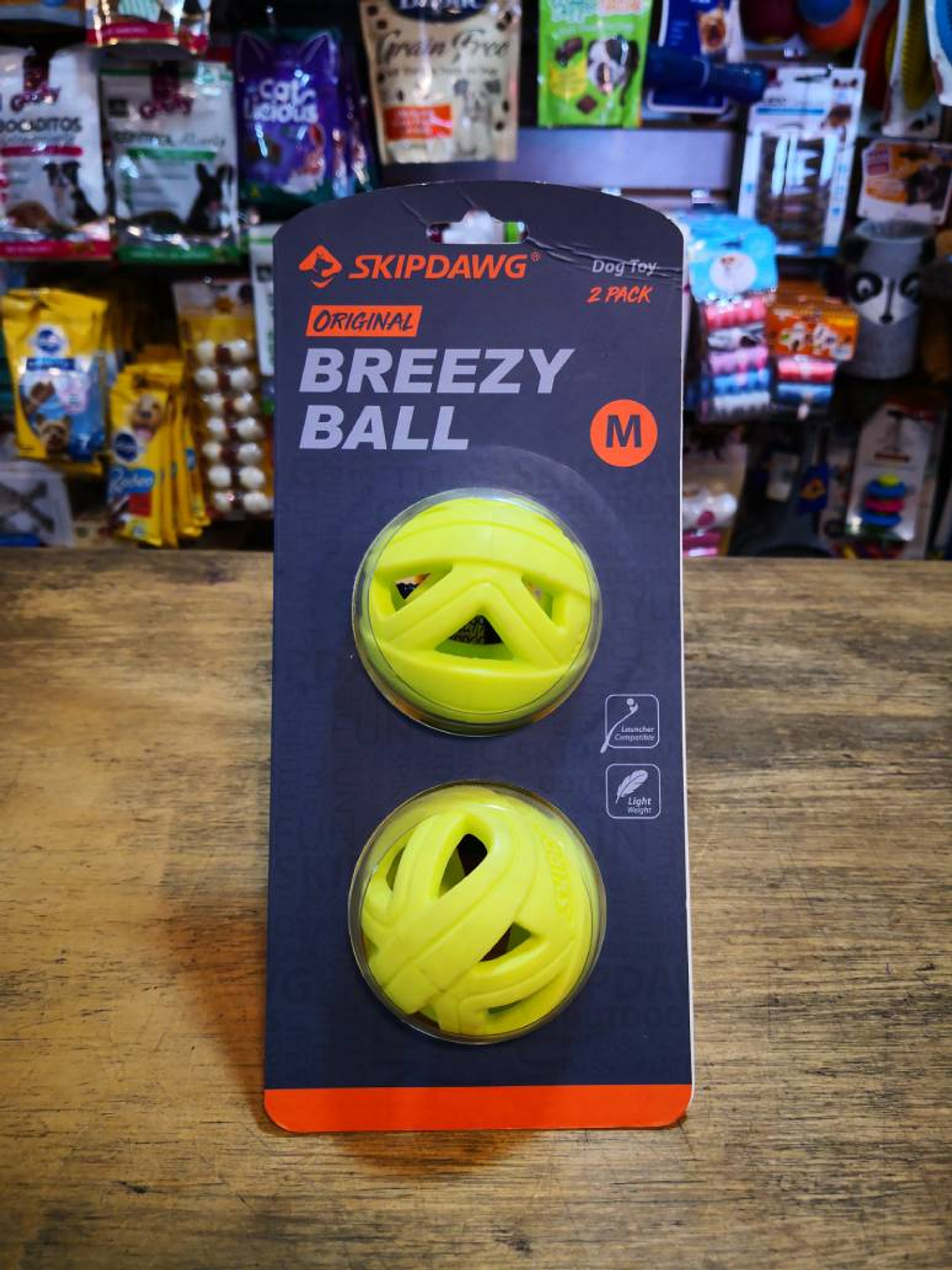 PELOTA DOBLE SKIPDAWG BREEZY BALL  1