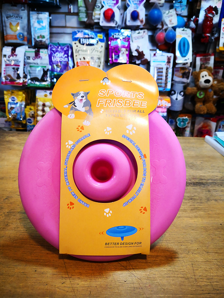 Frisbee Rosado Sports 1