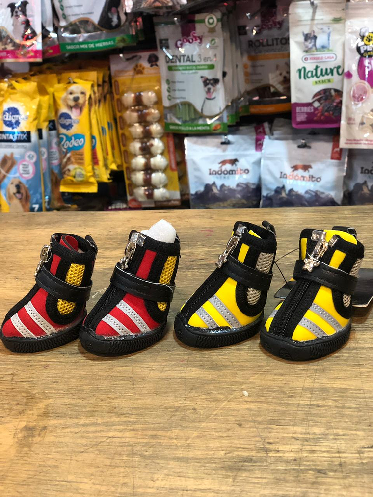 zapatos de perros talla 4 4