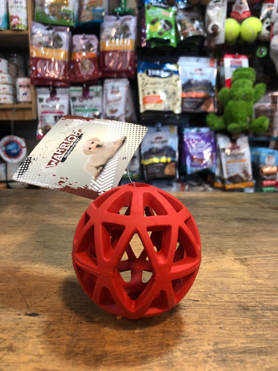 pelota de perros warrior 9cm  1