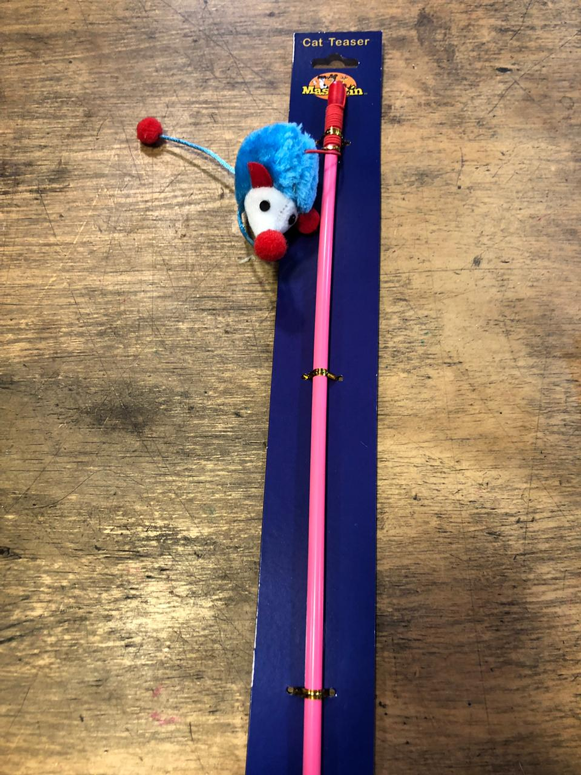 juguete de gato caña de pescar  1