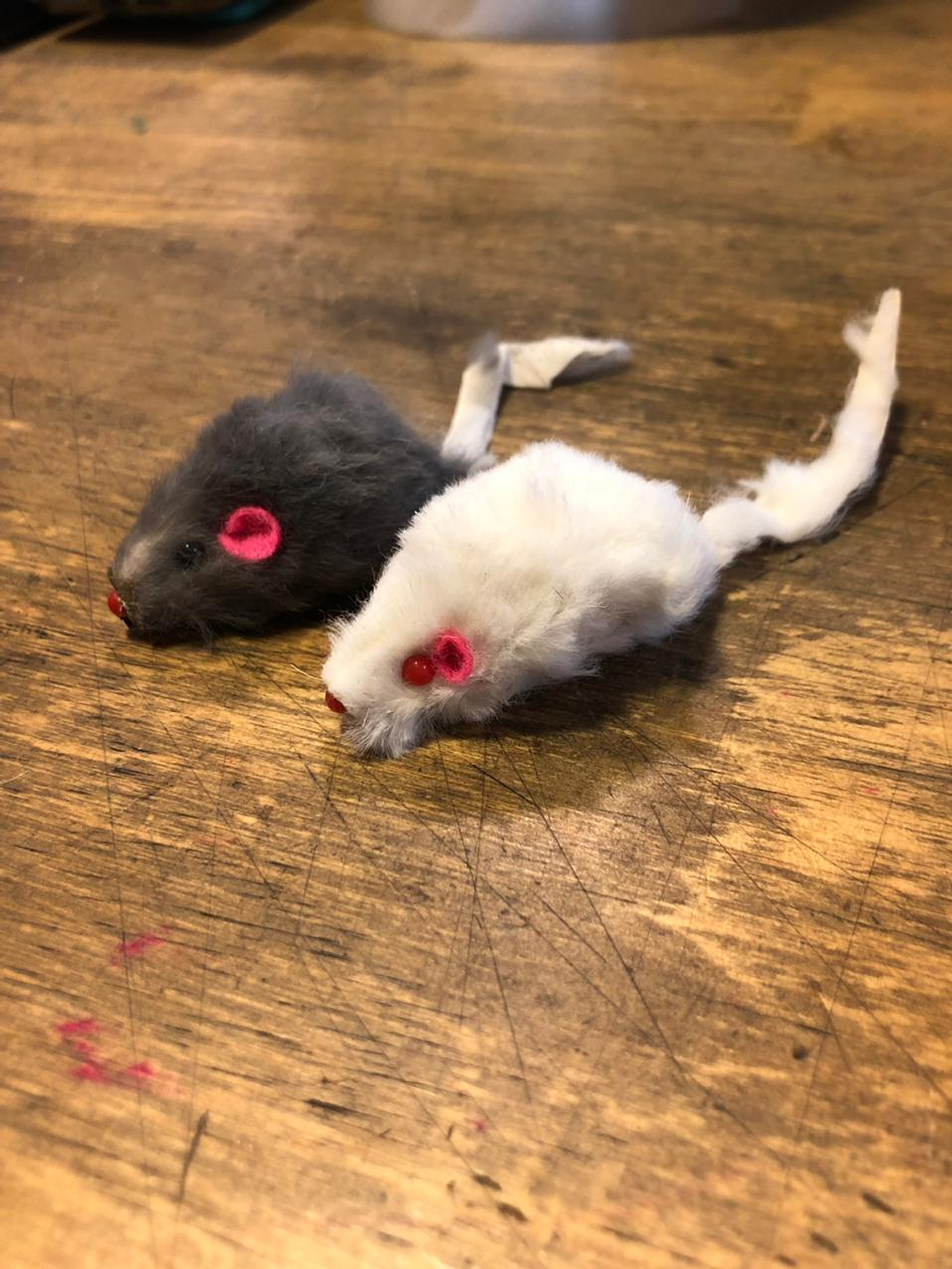 juguete raton para gatos 2unid. 1