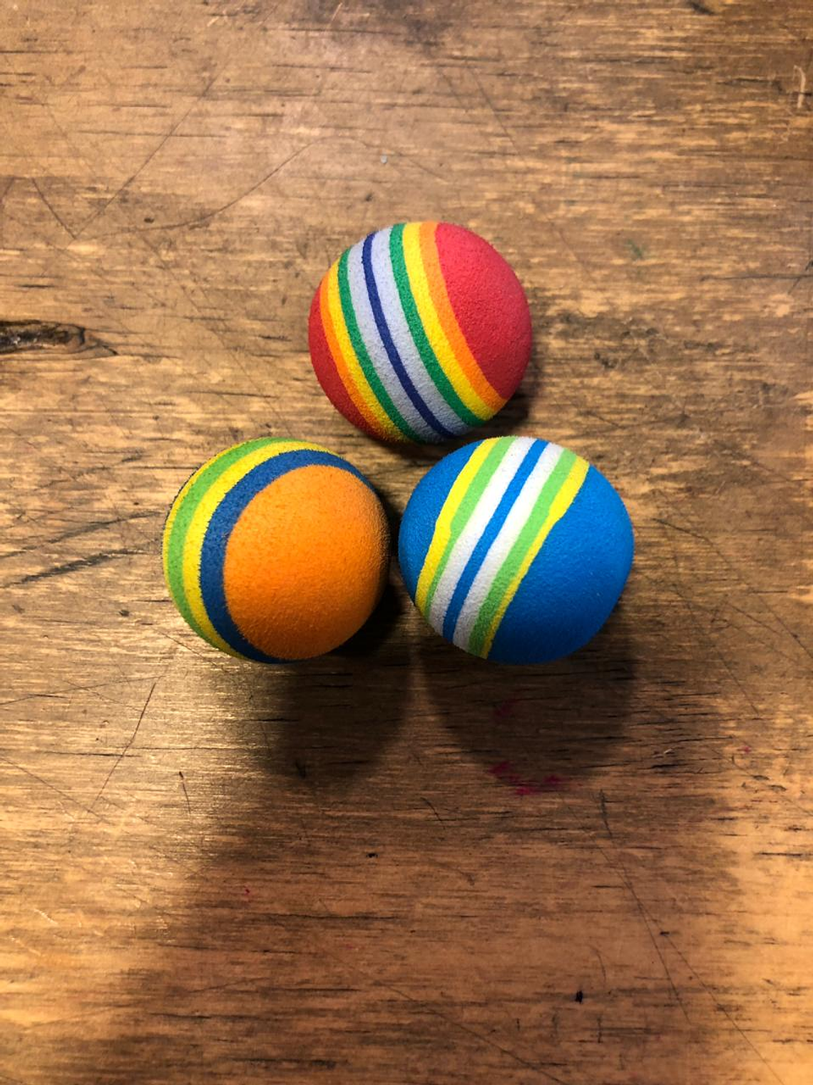 juguete pelota para gatos 3x 1