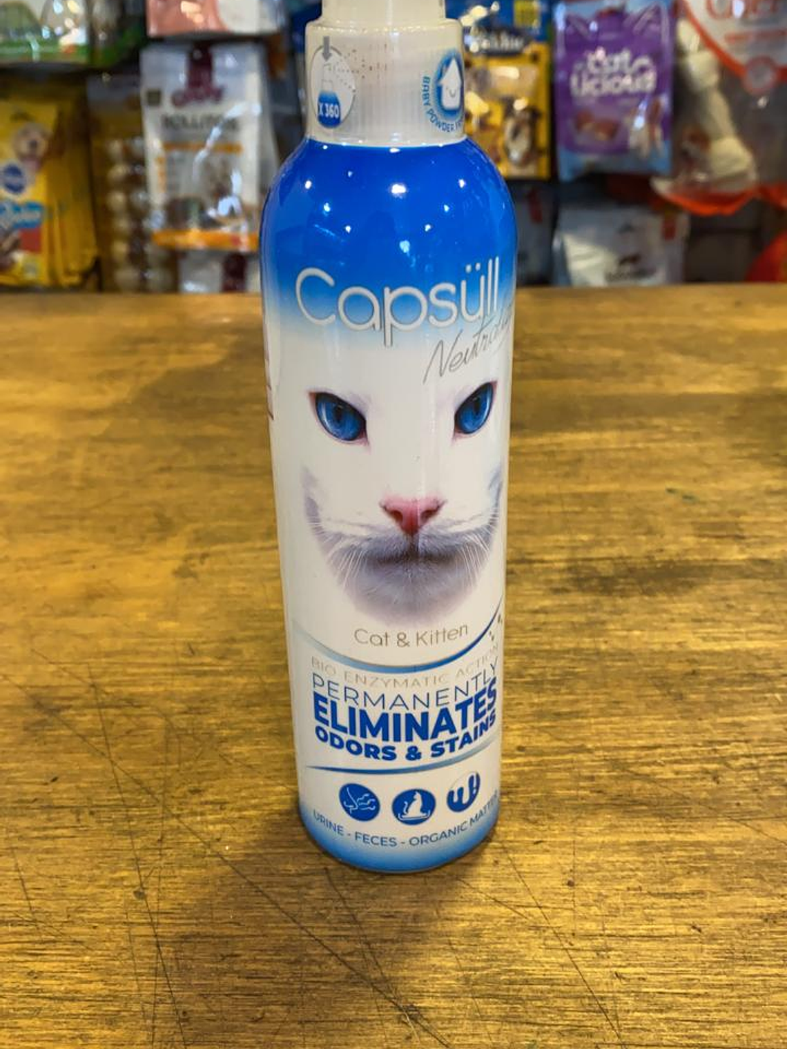 Eliminador De Olores Profesional Gato 250 Ml Capsul 1