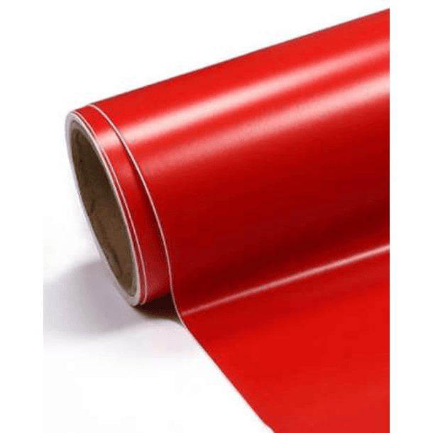 Vinilo Adhesivo Rojo