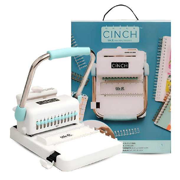 Encuadernadora Cinch Verde, Perforacion Redonda