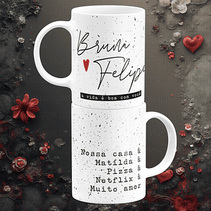 Caneca em Cerâmica - A vida é boa com você