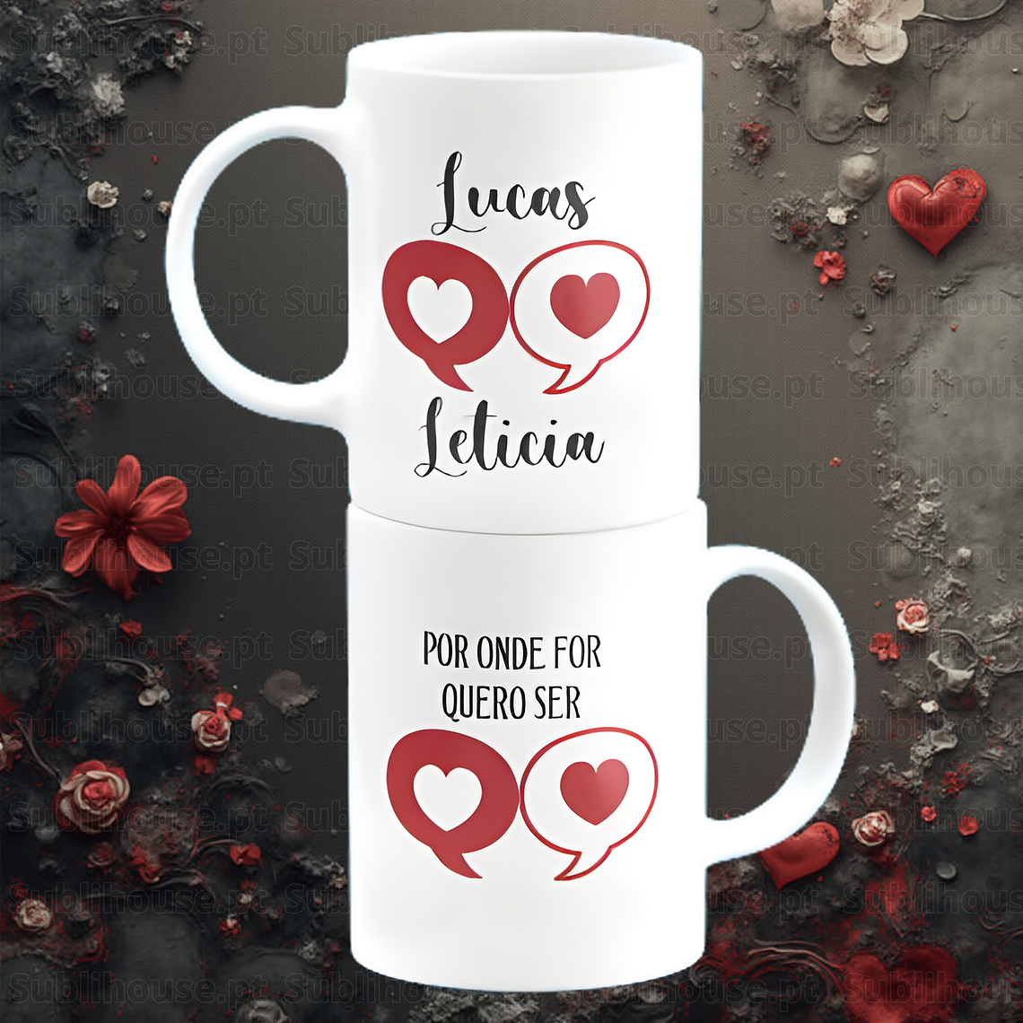 Caneca em Cerâmica - Por onde for  1