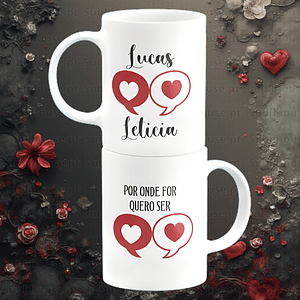 Caneca em Cerâmica - Por onde for 