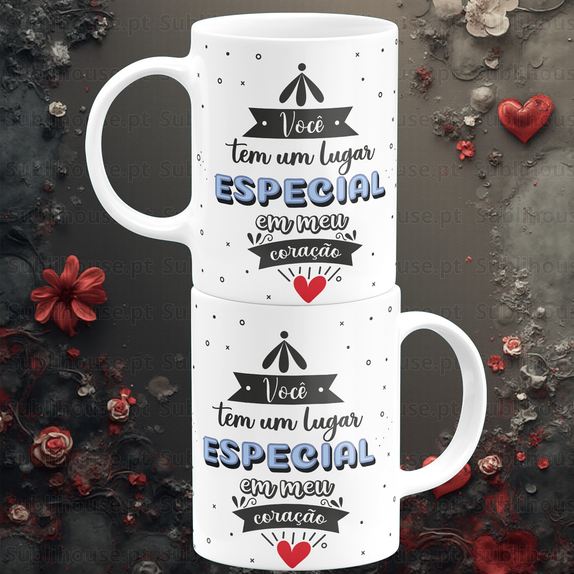 Caneca em Cerâmica - Tem um lugar especial  1