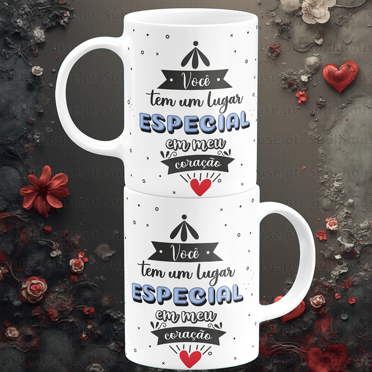 Caneca em Cerâmica - Tem um lugar especial  1