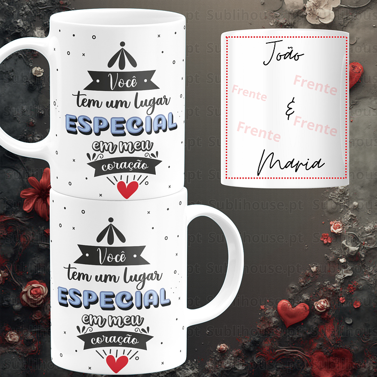 Caneca em Cerâmica - Tem um lugar especial  2
