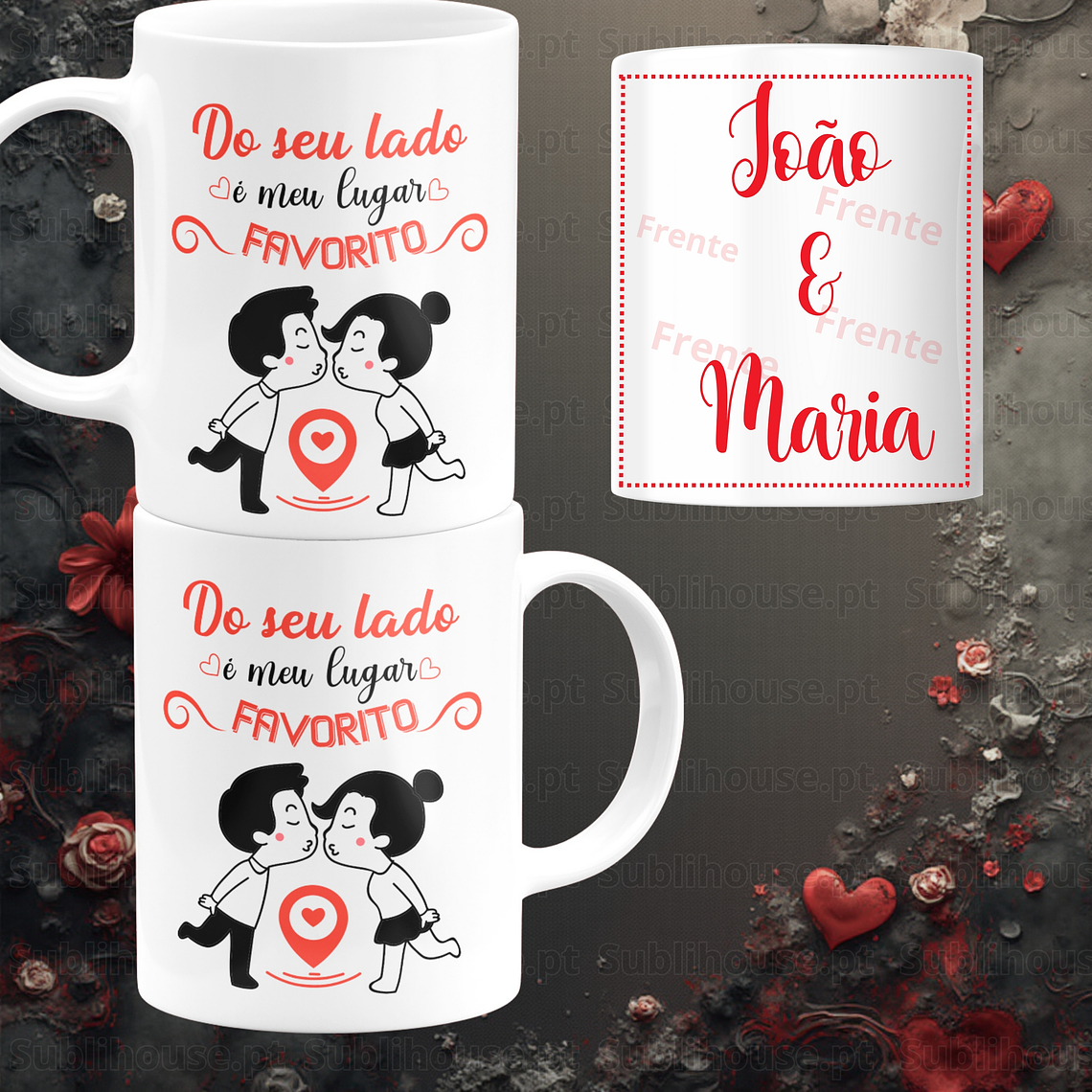 Caneca em Cerâmica - Do seu lado 2