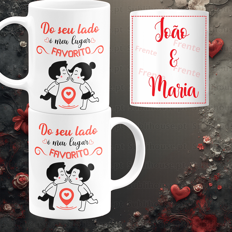 Caneca em Cerâmica - Do seu lado 2