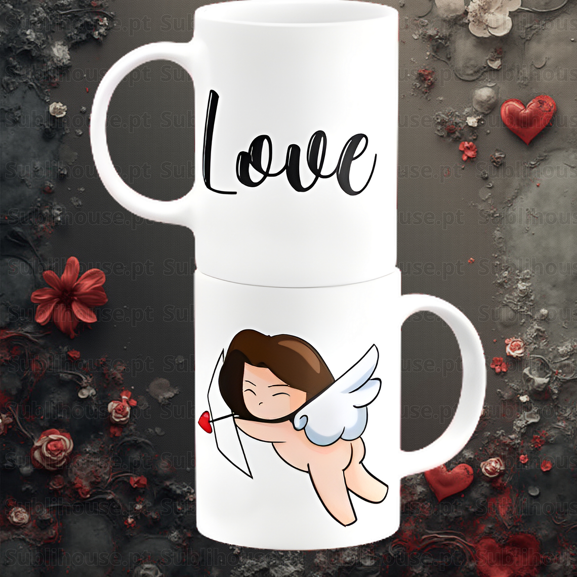 Caneca em Cerâmica - Love 1
