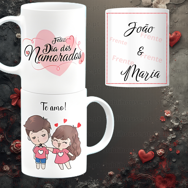 Caneca em Cerâmica - Combinamos 2