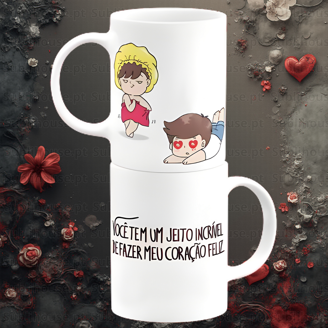 Caneca em Cerâmica - Um jeitinho Encantador 1
