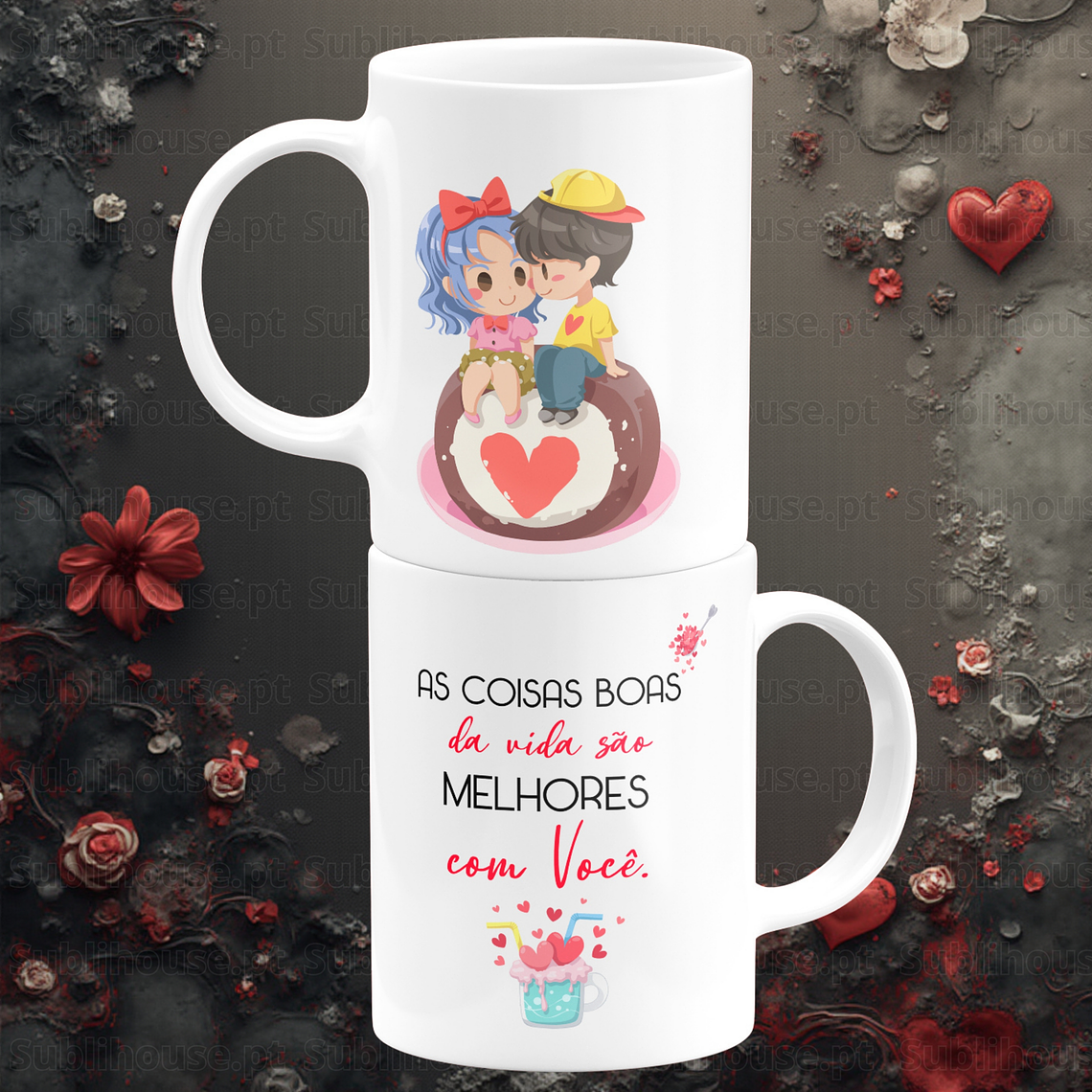 Caneca em Cerâmica - As coisas boas 1
