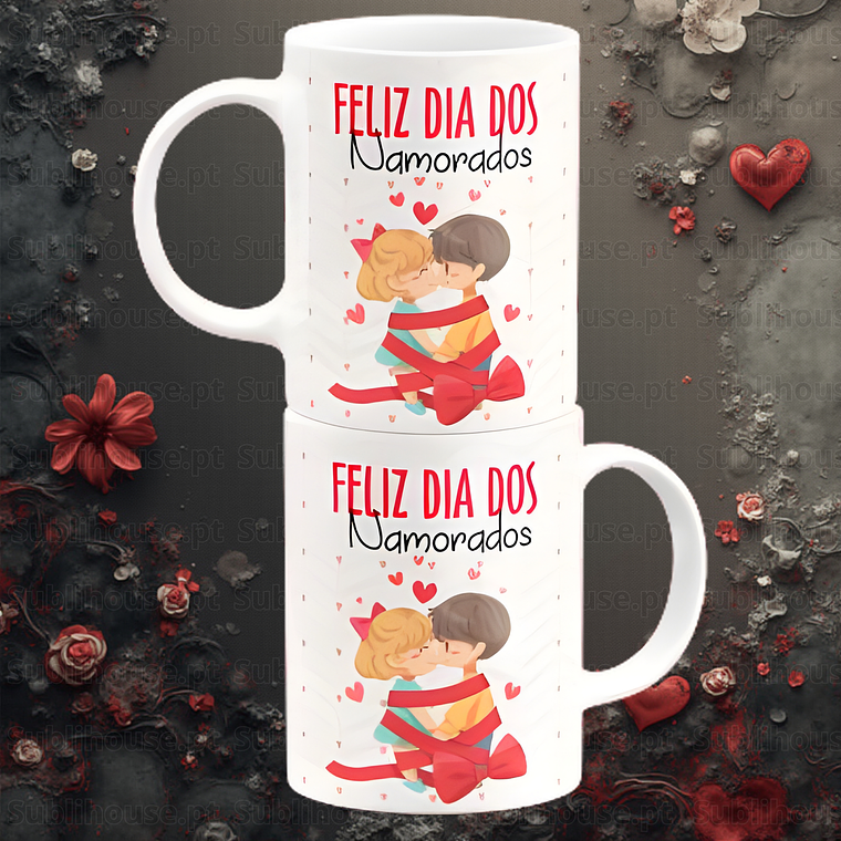 Caneca em Cerâmica - Atados pelo o amor  1