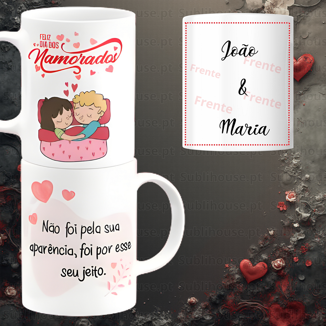 Caneca em Cerâmica - Foi o teu Jeito  2