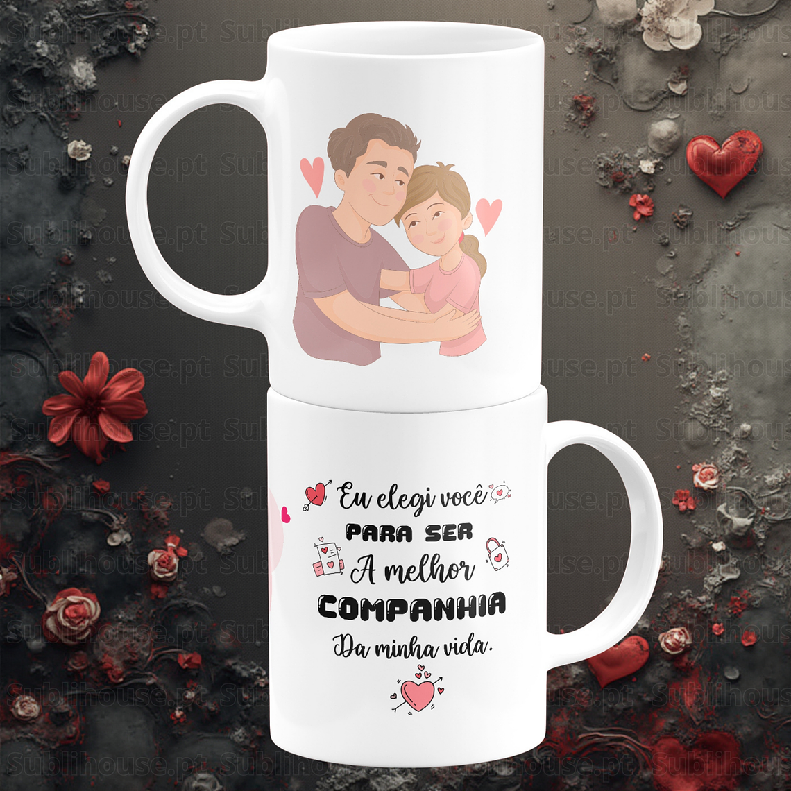 Caneca em Cerâmica - Companheira da vida toda 1