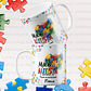 Caneca em Cerâmica - Mãe de Autista com amor - Thumbnail 2