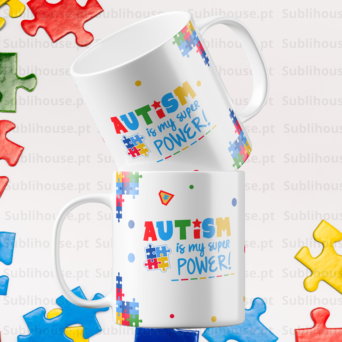 Caneca em Cerâmica -  Is my super Power 1