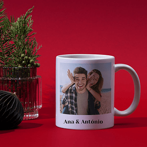 Caneca em Cerâmica Branca