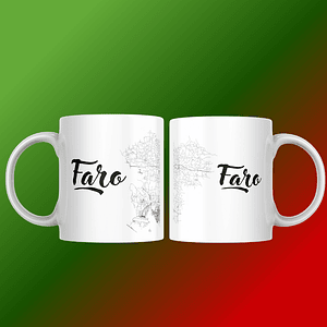 Caneca - Ruas de Faro