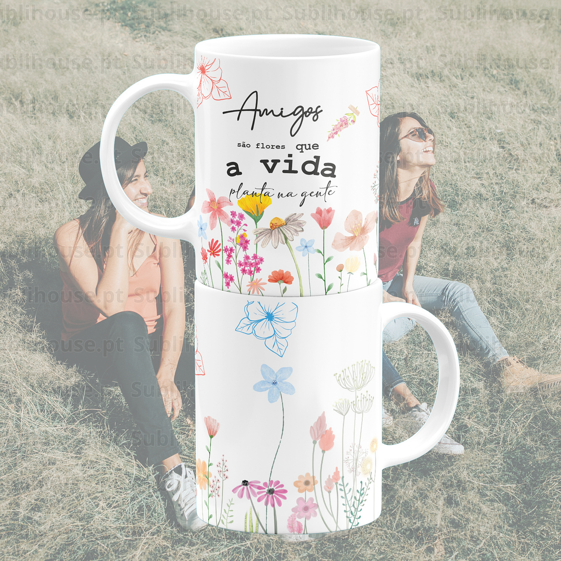 Amigos são Flores 1