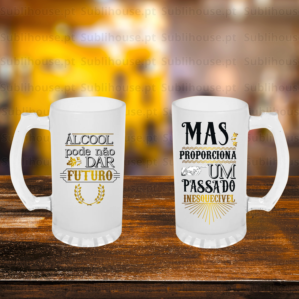 Caneca da Jola - Alcool pode não dar futuro  1