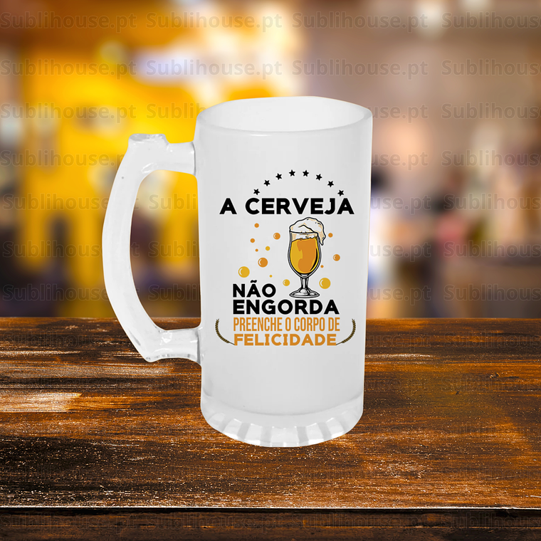 Caneca da Jola - A cerveja nao engorda 1