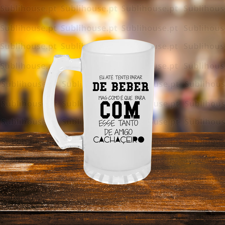 Caneca da Jola - Eu tentei parar 1