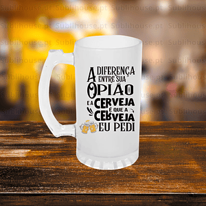 Caneca da Jola - Sua opinião e a Cerveja