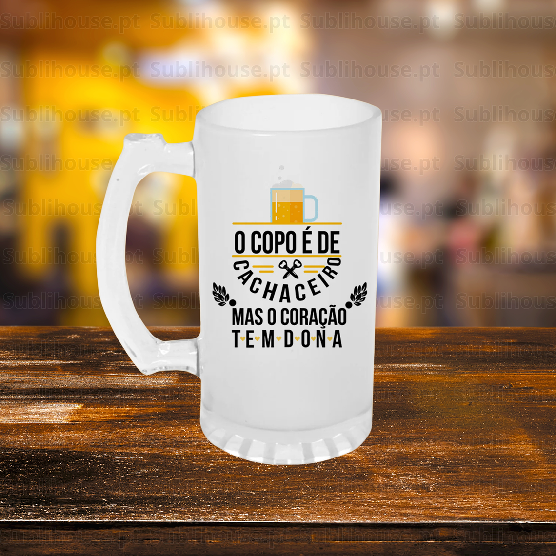 Caneca da Jola - O coraçao tem dona  1