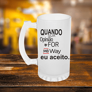 Caneca da Jola - Quando a sua opiniao for MbWay