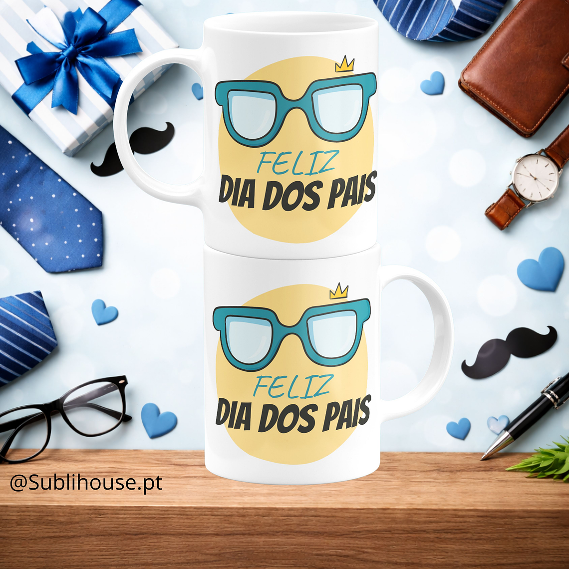 Caneca de Cerâmica - Feliz Dia dos Pais 3