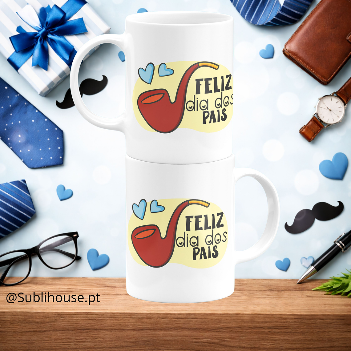 Caneca de Cerâmica - Feliz Dia dos Pais 4