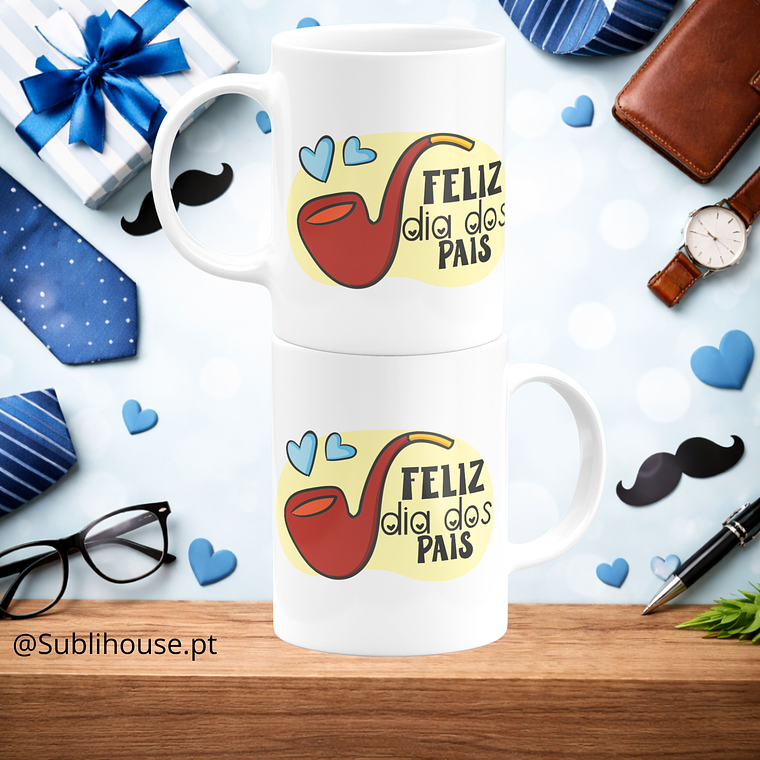 Caneca de Cerâmica - Feliz Dia dos Pais 4