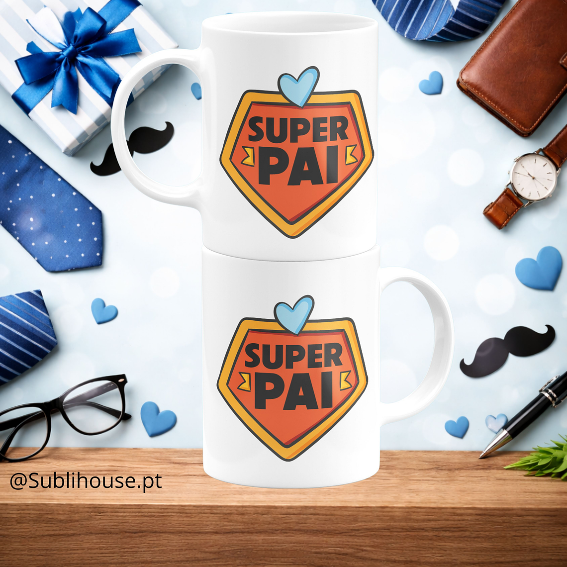 Caneca de Cerâmica - Super Pai 4