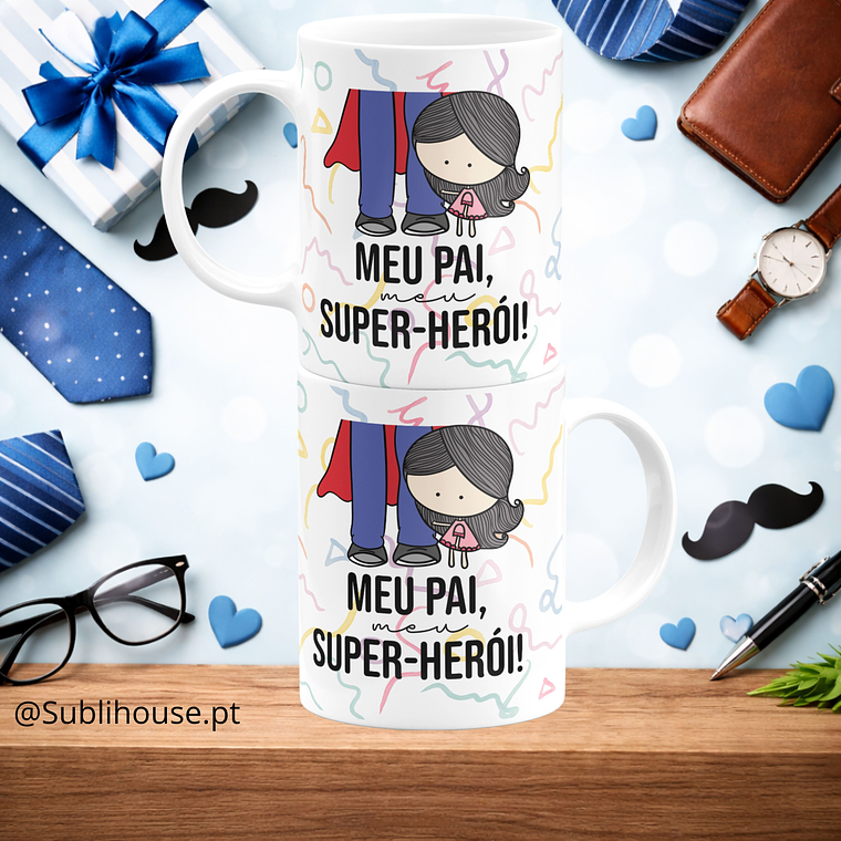 Caneca de Cerâmica - Super Pai 1